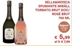 Coop Sella & mosca spumante mirall torbato brut doc/ rosè brut offerta