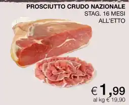 Coop Prosciutto crudo nazionale offerta