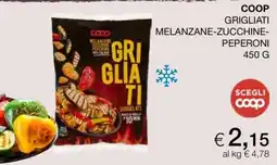 Coop Coop grigliati melanzane-zucchine-peperoni offerta