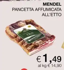 Coop Mendel Pancetta affumicata all'etto offerta