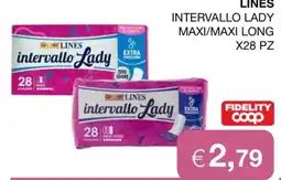 Coop Lines intervallo Lady offerta