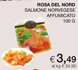 Coop Rosa del Nord Salmone Norvegese Affumicato offerta