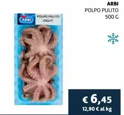 Coop Polpo pulito Arbi offerta
