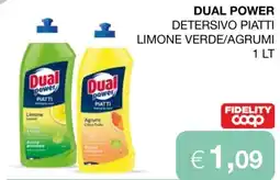 Coop Dual power Detersivo piatti offerta