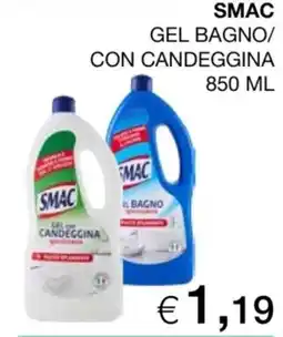 Coop Smac gel bagno con candeggina offerta
