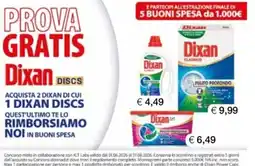 Coop Dixan Discs offerta