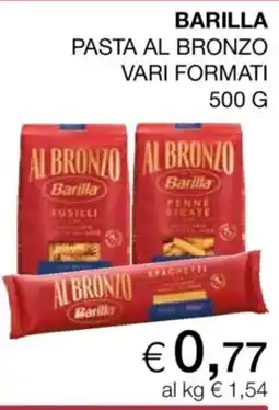 Coop Barilla pasta al bronzo offerta
