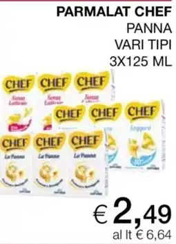 Coop Parmalat Chef Panna offerta