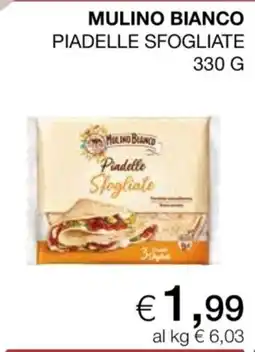 Coop Mulino Bianco Piadelle Sfogliate offerta