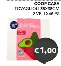 Coop Tovaglioli Coop Casa offerta