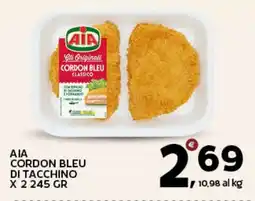 Extra Supermercati AIA Cordon Bleu di tacchino offerta