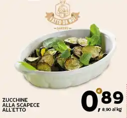 Extra Supermercati Zucchine alla scapece all'etto offerta