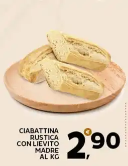 Extra Supermercati Ciabattina rustica con lievito madre offerta