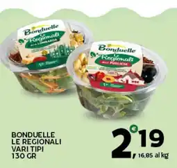 Extra Supermercati Bonduelle le regionali vari tipi offerta