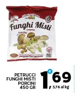 Extra Supermercati Petrucchi Funghi Misti Porcini offerta