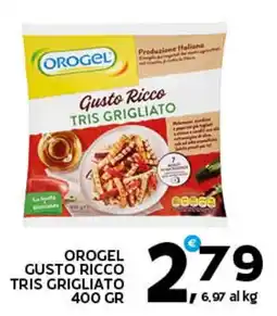 Extra Supermercati Orogel gusto ricco tris grigliato offerta