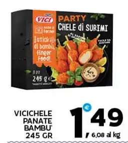 Extra Supermercati Vici Chele di Surimi offerta