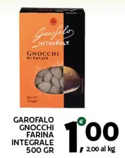Extra Supermercati Garofalo gnocchi farina integrale offerta