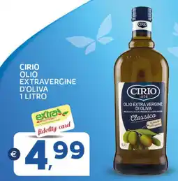 Extra Supermercati Cirio olio extravergine d'oliva offerta