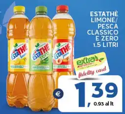 Extra Supermercati Estathè limone/pesca classico e zero offerta