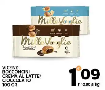 Vicenzi Bocconcini Crema al Latte/Cioccolato