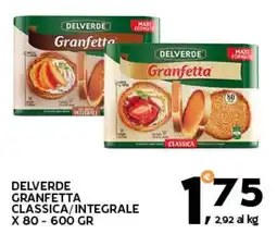Extra Supermercati Delverde Granfetta Classica offerta