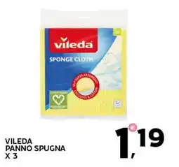 Extra Supermercati Vileda panno spugna offerta