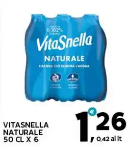 Extra Supermercati Vitasnella naturale offerta