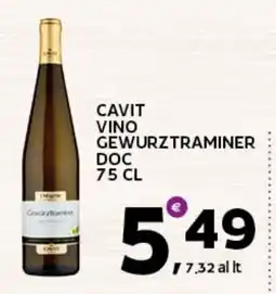 Extra Supermercati Cavit vino gewurztraminer offerta