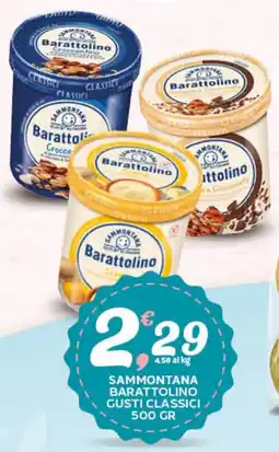 Extra Supermercati Sammontana Barattolino gusti classici offerta