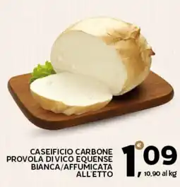 Extra Supermercati Provoladivico equense bianca/affumicata all'etto offerta