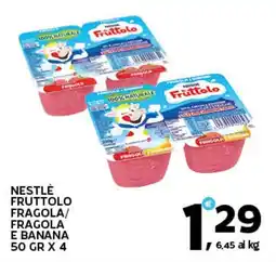 Extra Supermercati Nestlé Fruttolo Fragola offerta
