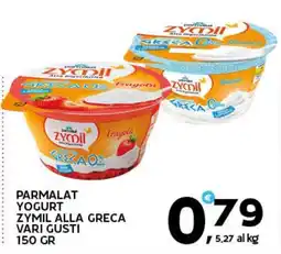 Extra Supermercati Parmalat yogurt zymil alla greca offerta