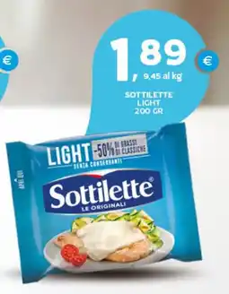 Extra Supermercati Sottilette Light offerta