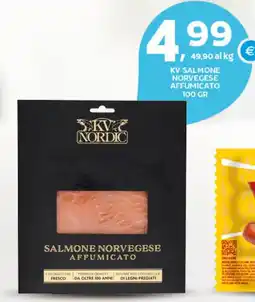 Extra Supermercati KV Salmone Norvegese Affumicato offerta