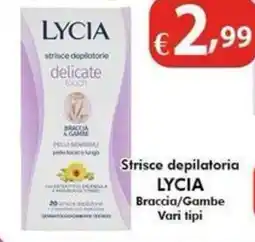 Bernava Strisce depilatoria lycia braccia/gambe vari tipi offerta
