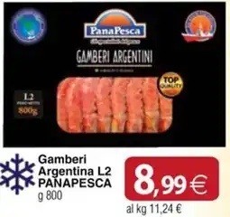 Docks Cash&Carry PanaPesca Gamberi Argentina L2 offerta