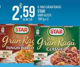 Iper Romagnolo Star il mio gran ragù offerta