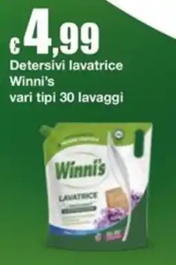 Sì con te Market Winni's Detersivi lavatrice offerta