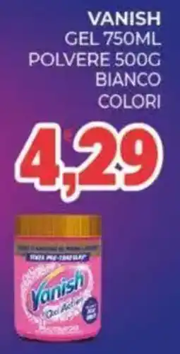 Eté Vanish gel, polvere bianco colori offerta