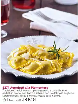 Bofrost Agnolotti alla Piemontese offerta