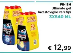 Coop FINISH ultimate gel offerta