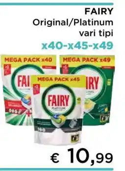Coop FAIRY Original/Platinum vari tipi offerta