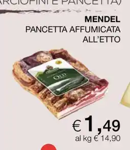 Coop MENDEL PANCETTA AFFUMICATA ALL’ETTO offerta