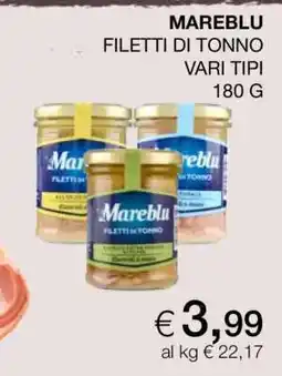 Coop Mareblu Filetti di Tonno offerta