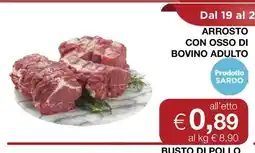 Coop ARROSTO CON OSSO DI BOVINO ADULTO offerta