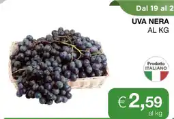 Coop Uva Nera offerta