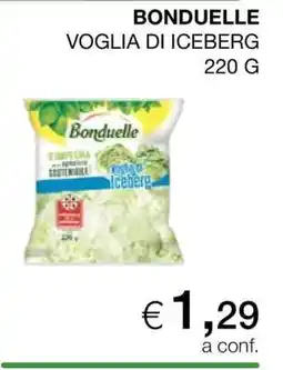 Coop BONDUELLE VOGLIA DI ICEBERG offerta