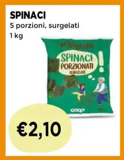 Coop Spinaci offerta