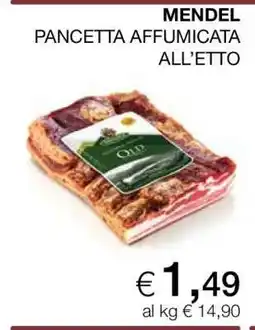 Coop MENDEL PANCETTA AFFUMICATA ALL’ETTO offerta